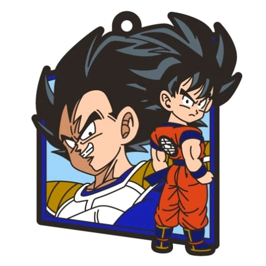 Son Goku Vegeta 4 Dragon Ball Rubbermas Art Gummies [USED]