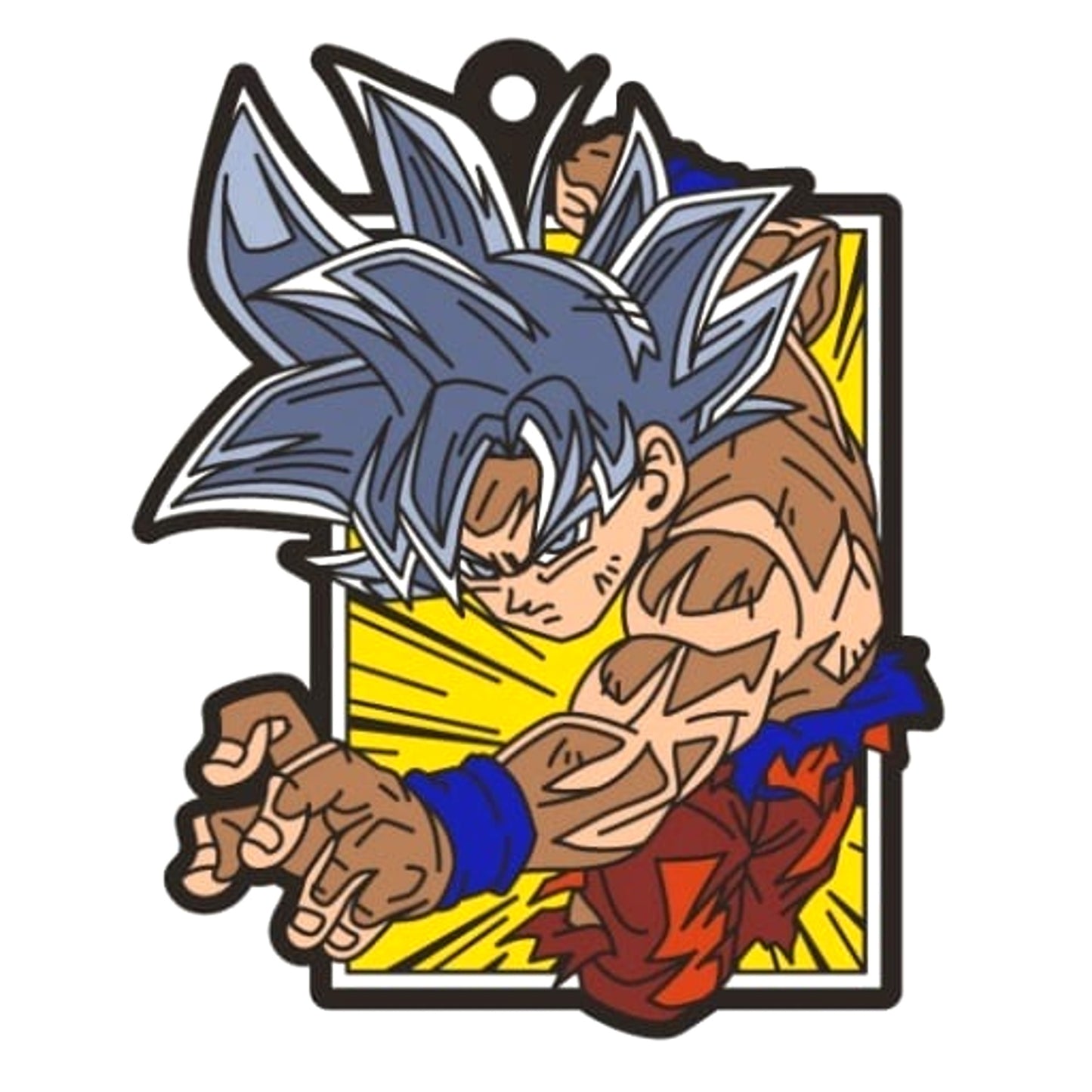 Son Goku Ultra Instinct 11 Dragon Ball Rubbermas Art Gummies [USED]
