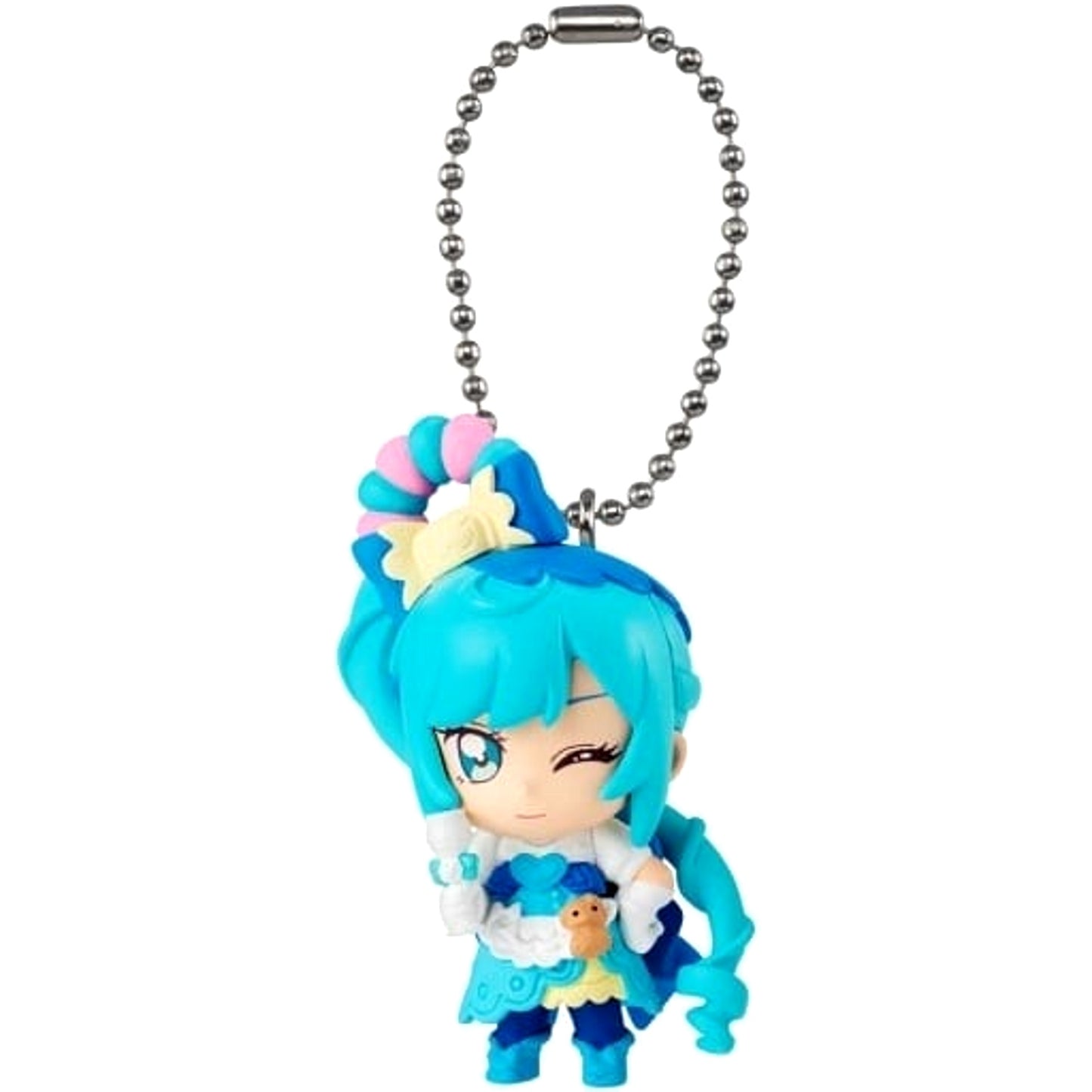 Delicious Party Precure Cure Spicy 2 Mascot 2 Keychains [USED]