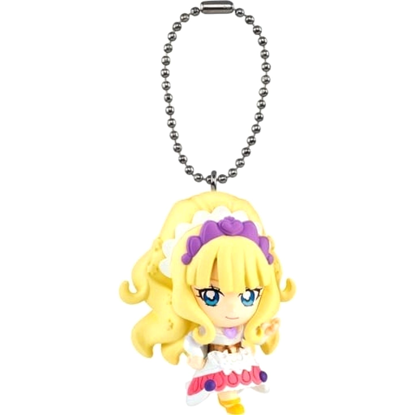 Delicious Party Precure Cure Finale 4 Mascot 2 Keychains [USED]