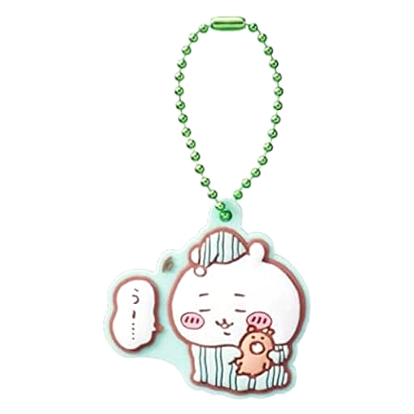 Chiikawa Pajamas Stripe Chiikawa: Nanka Chiisakute Kawaii Yatsu Pukkuri Rubber Mascot Gummy [USED]