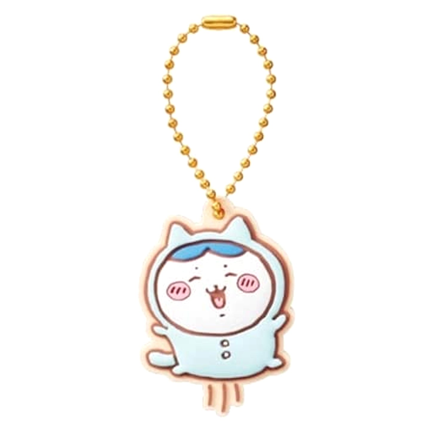 Hachiware Pajama Party Chiikawa: Nanka Chiisakute Kawaii Yatsu Pukkuri Rubber Mascot Gummy [USED]