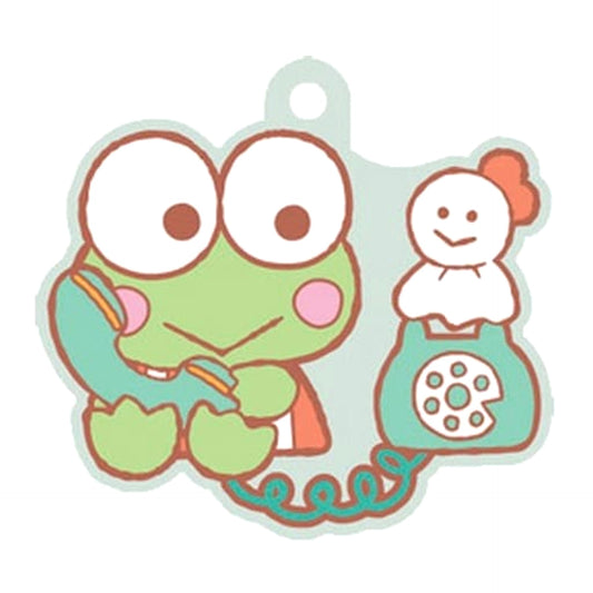 Kero Kero Keroppi 10 Sanrio Characters Pukkuri Rubber Mascot Gummy 2 [USED]