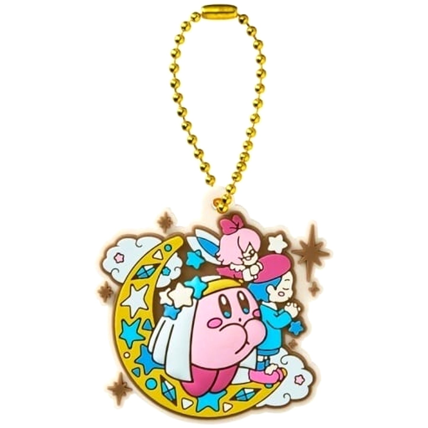 Kirby Virgo 6 Horoscope Collection Pukkuri Rubber Mascot Gummy Keychains [USED]
