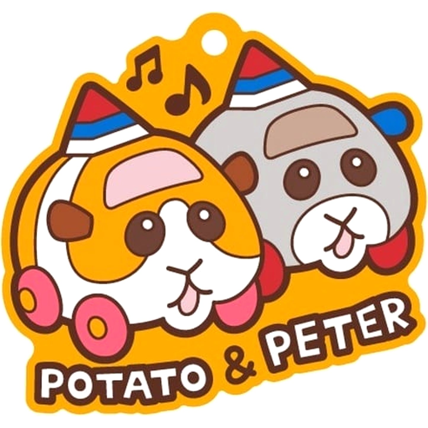 Potato Peter Pui Pui Molcar Pukkuri Rubber Mascot Gummy 2 [USED]
