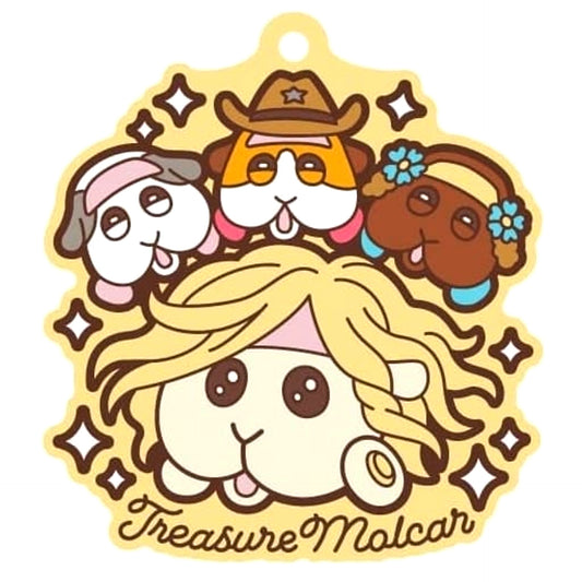 Treasure Molcar 9 Pui Pui Molcar Pukkuri Rubber Mascot Gummy [USED]