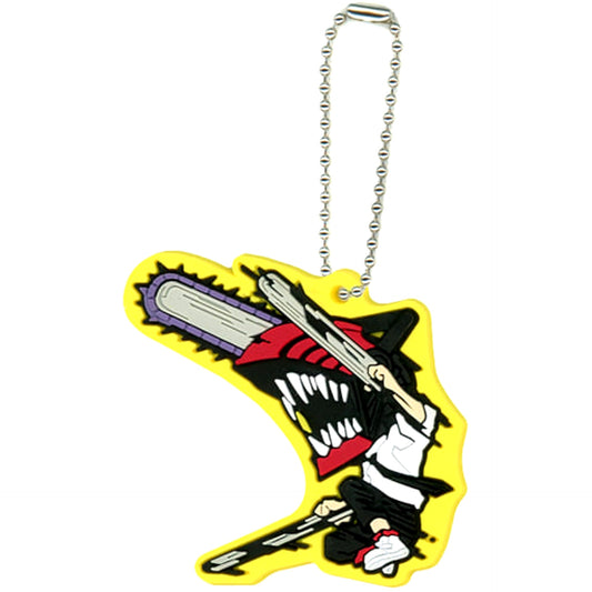 Chainsaw Man Rubber Mascot Keychains [USED]