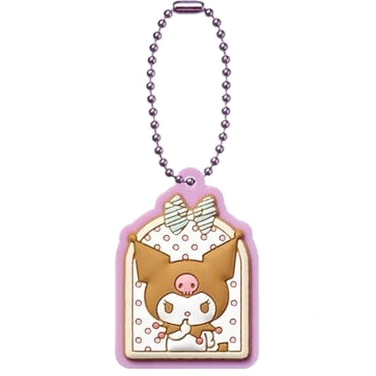 Kuromi 4 Sanrio Characters Pukkuri Rubber Mascot Gummy 3 [USED]