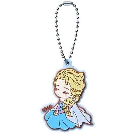 Disney Characters Elsa Rubbermas Gummies Keychain Keychains [USED]