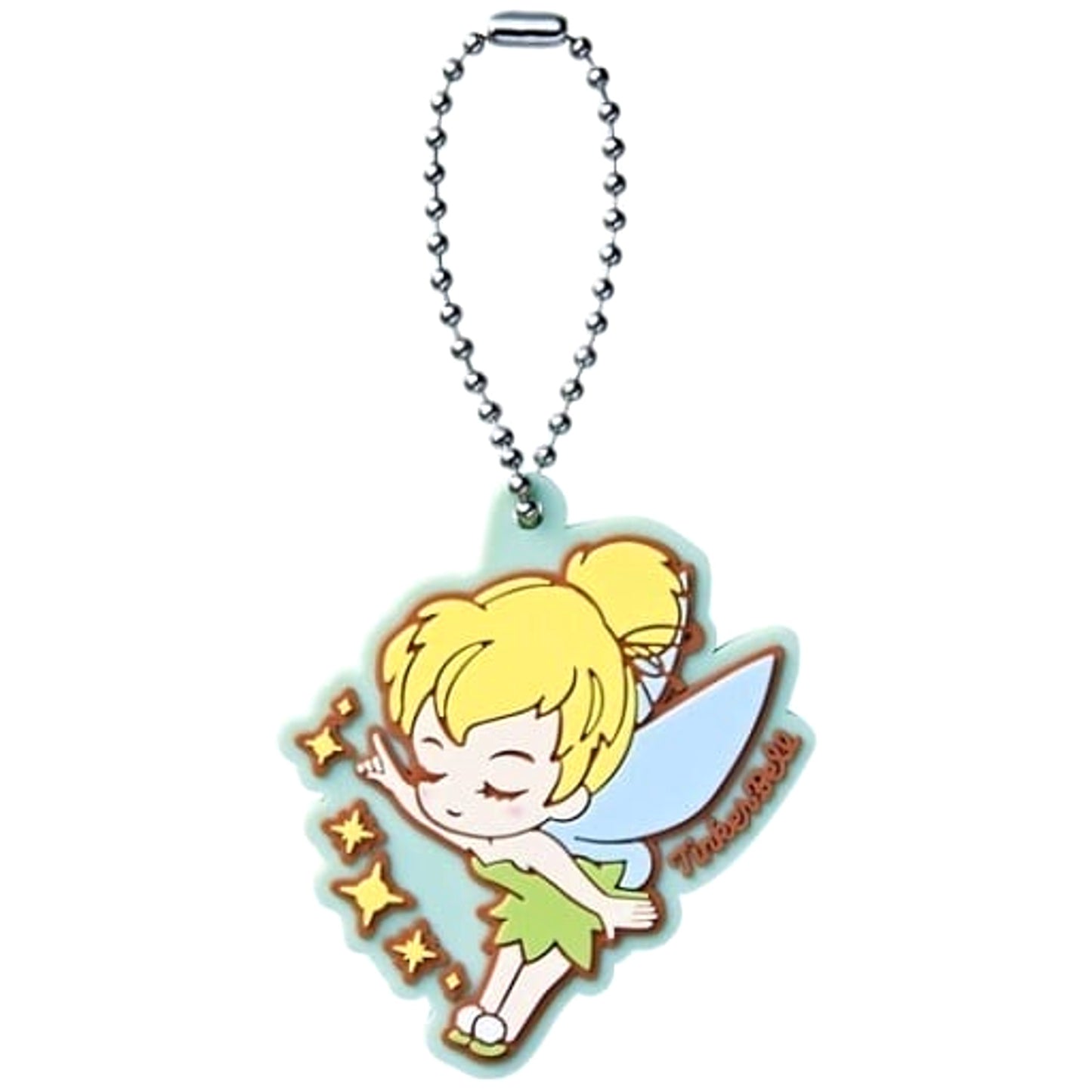 Disney Characters Tinkerbell Rubbermas Gummies Keychain Keychains [USED]