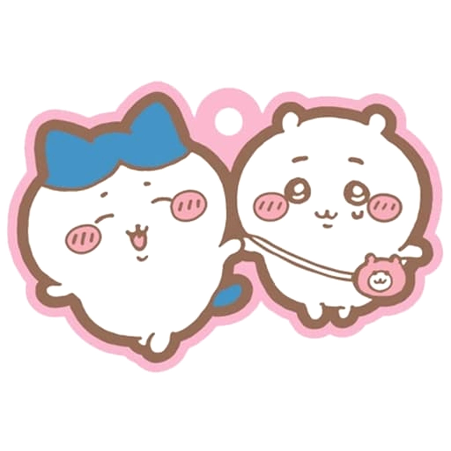 Chiikawa Hachiware Outing Chiikawa: Nanka Chiisakute Kawaii Yatsu Pukkuri Rubber Mascot Gummy 2 [USED]