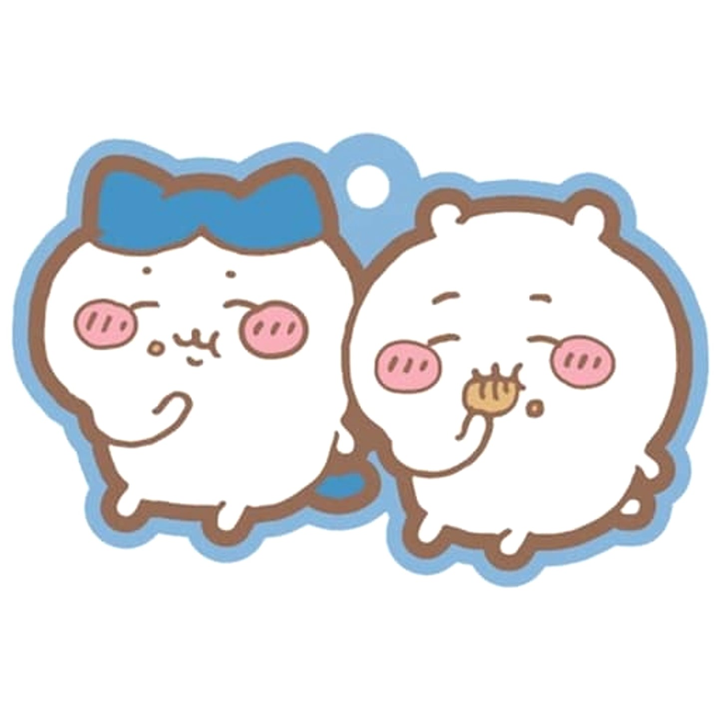 Chiikawa Hachiware Meal Chiikawa: Nanka Chiisakute Kawaii Yatsu Pukkuri Rubber Mascot Gummy 2 [USED]