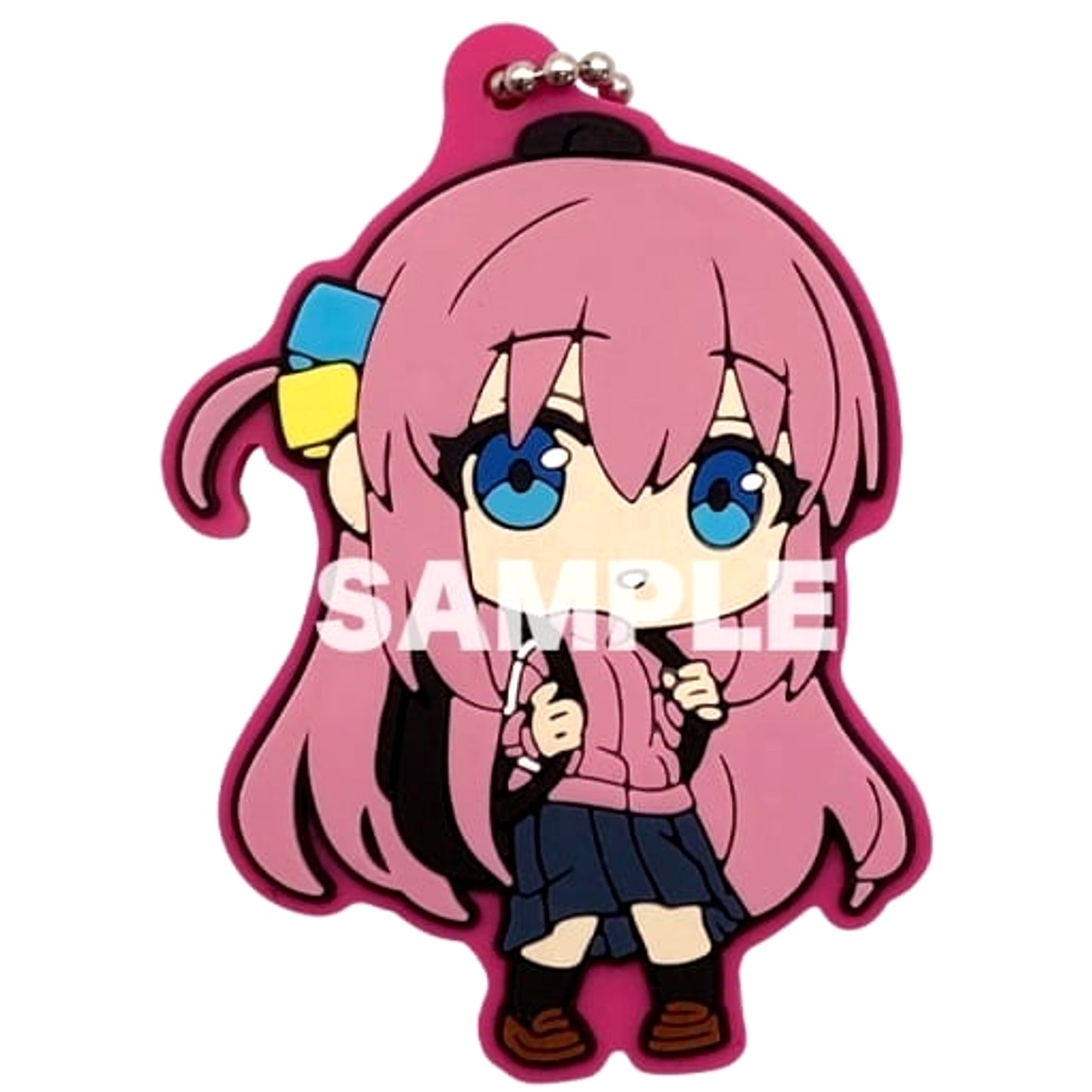 Bocchi The Rock! Hitori Goto Rubber Mascot Keychains [USED]