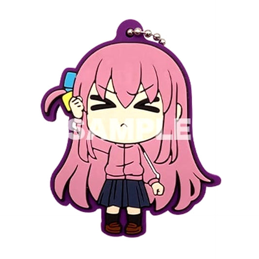Bocchi The Rock! Hitori Goto I'm Stuck. Rubber Mascot Keychains [USED]