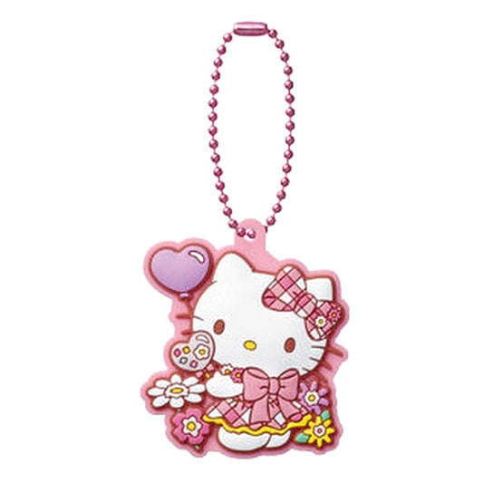 Kitty Sanrio Characters Pukkuri Rubber Mascot Gummy 5 [USED]