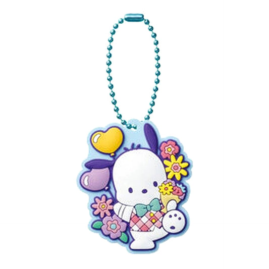 Pochacco Sanrio Characters Pukkuri Rubber Mascot Gummy 5 [USED]