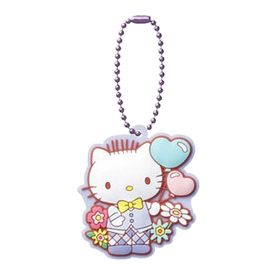 Sanrio Characters Dear Daniel Pukkuri Rubber Mascot Gummy 5 Keychains [USED]