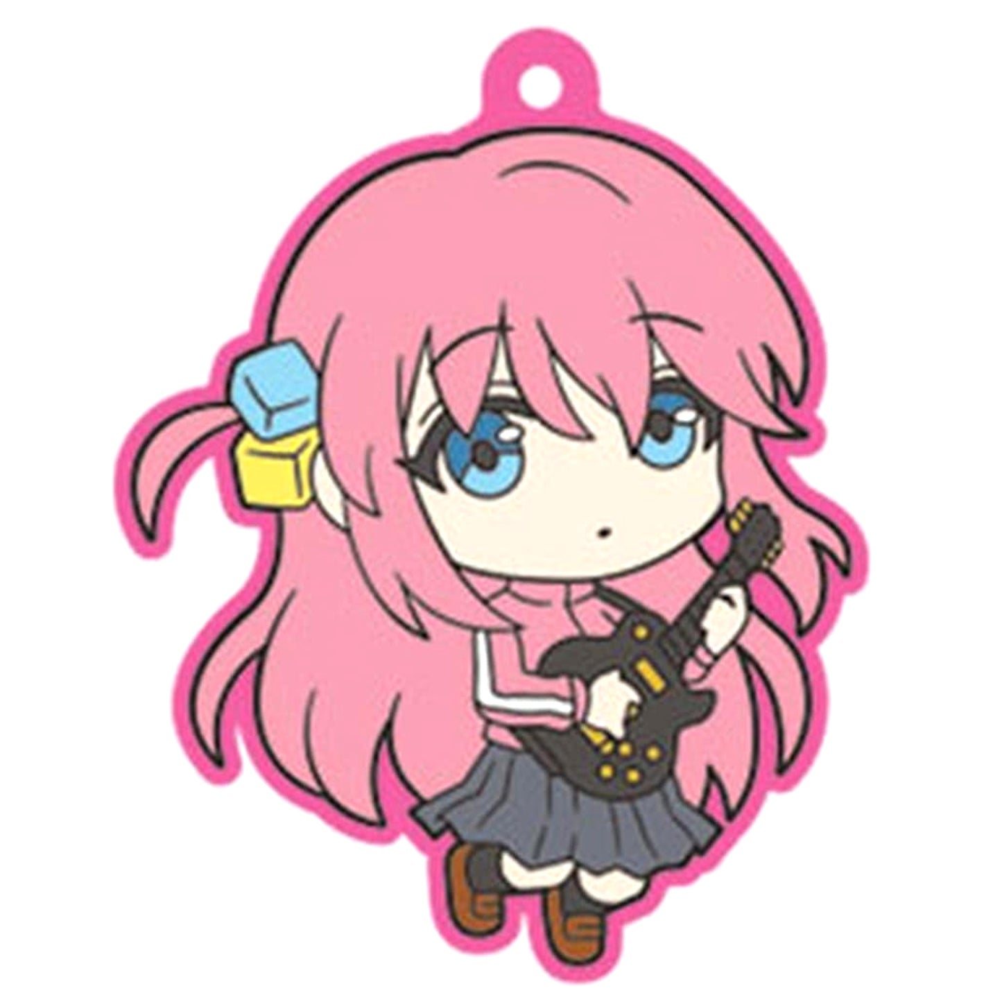 Bocchi The Rock! Hitori Goto Rubber Mascot Track2 Keychains [USED]