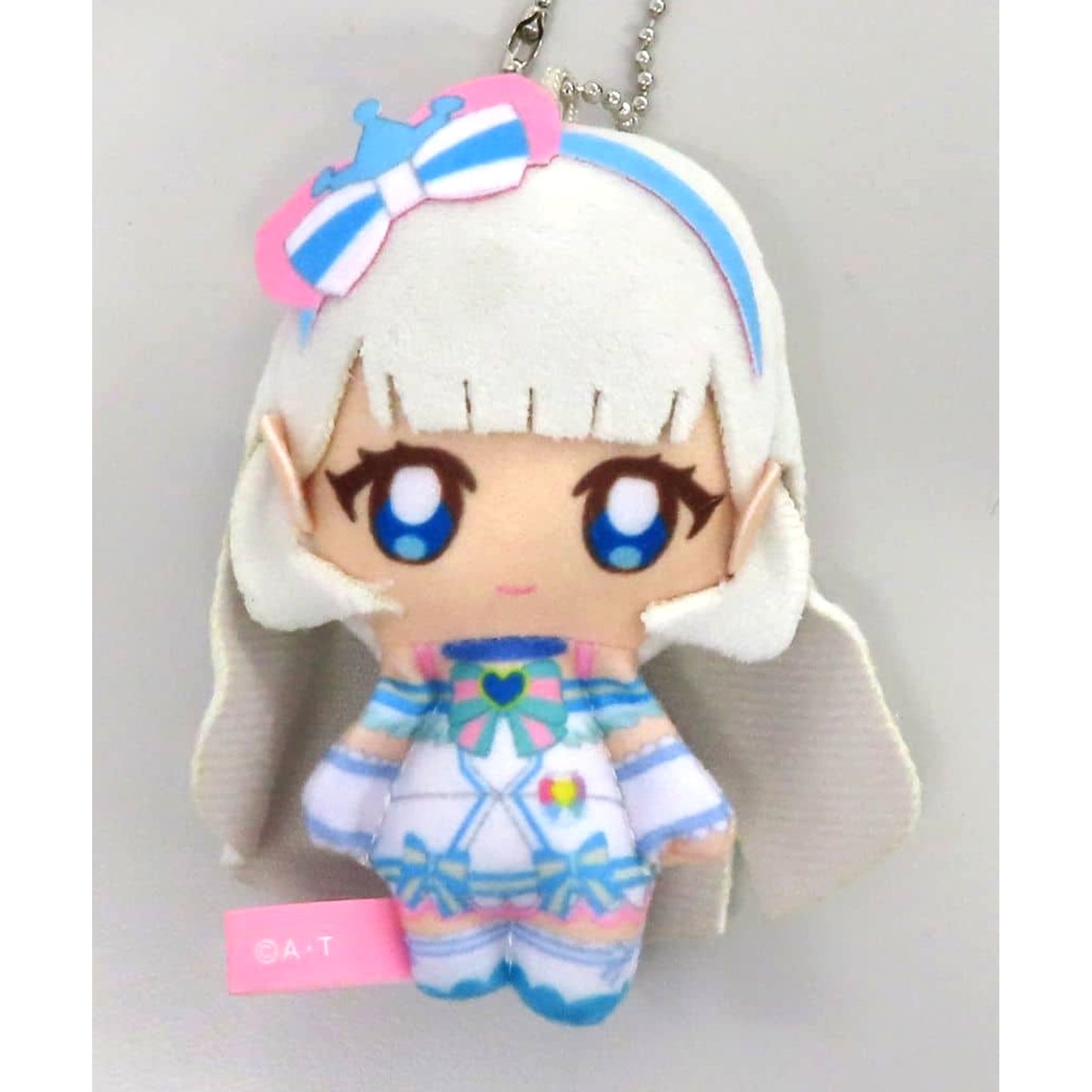 Wonderful Precure! Cure Nyammy 3 Fuwafuwa Odekake Mascot Keychains [USED]
