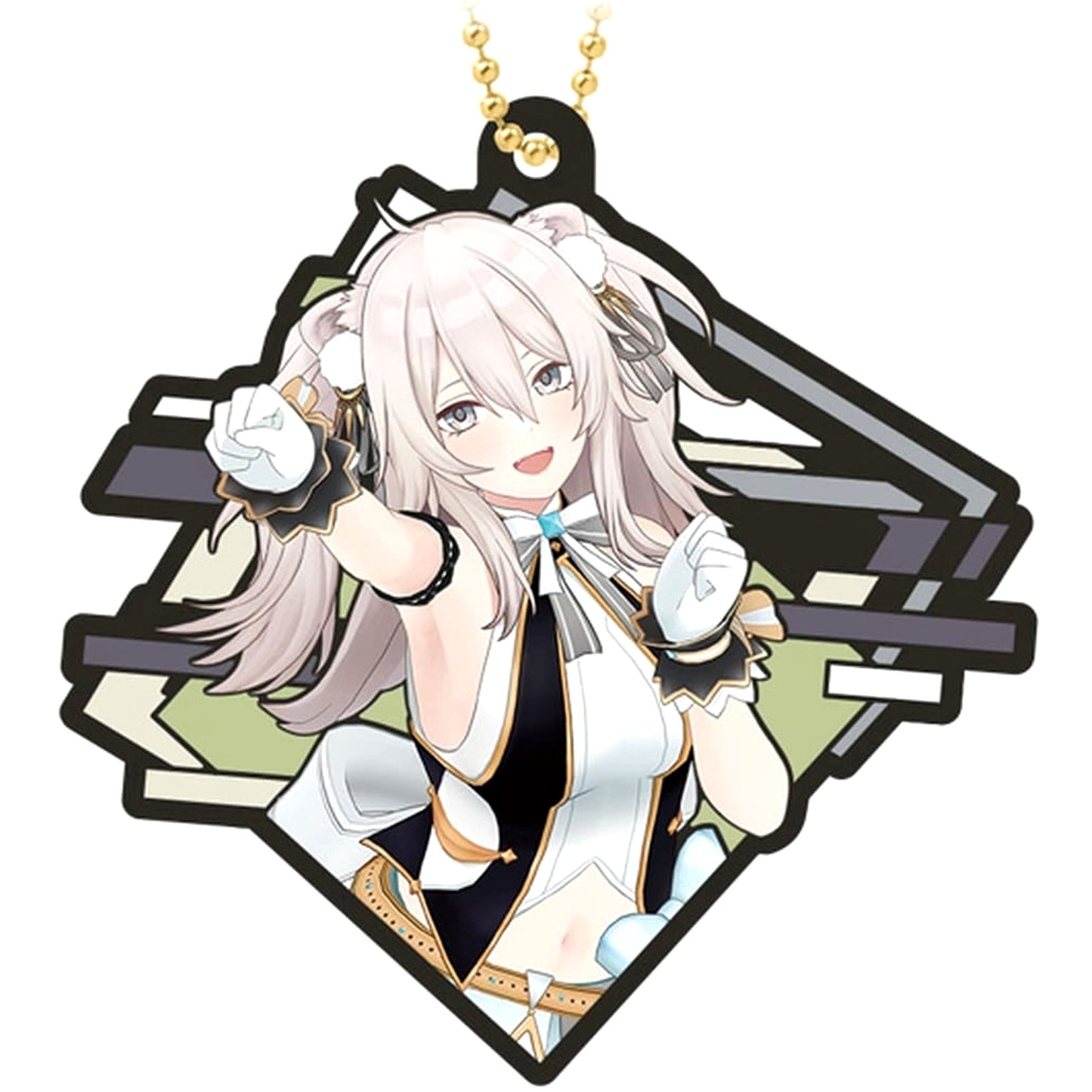 VTuber Hololive Shishiro Botan Rubbermas Art Gummies Keychains [USED]