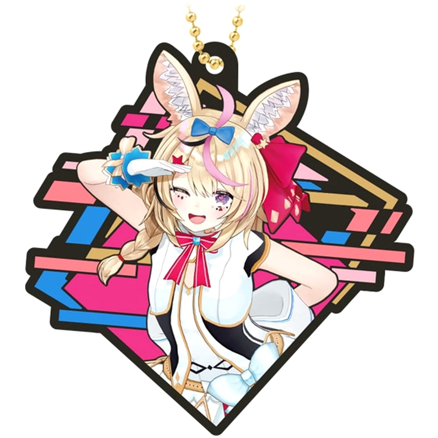 VTuber Hololive Polka Omaru Rubbermas Art Gummies Keychains [USED]