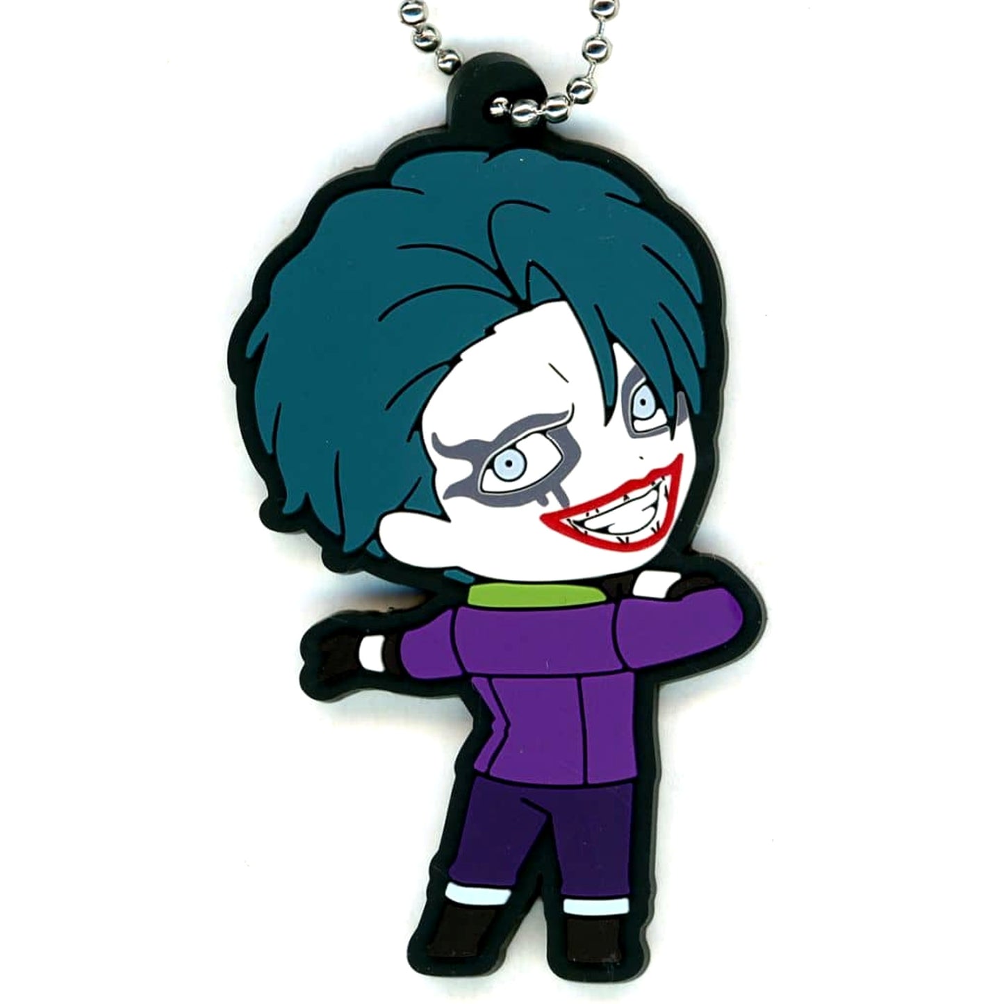 Suicide Squad Isekai Joker Rubber Mascot Keychains [USED]