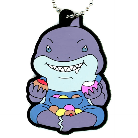 Suicide Squad Isekai King Shark Rubber Mascot Keychains [USED]