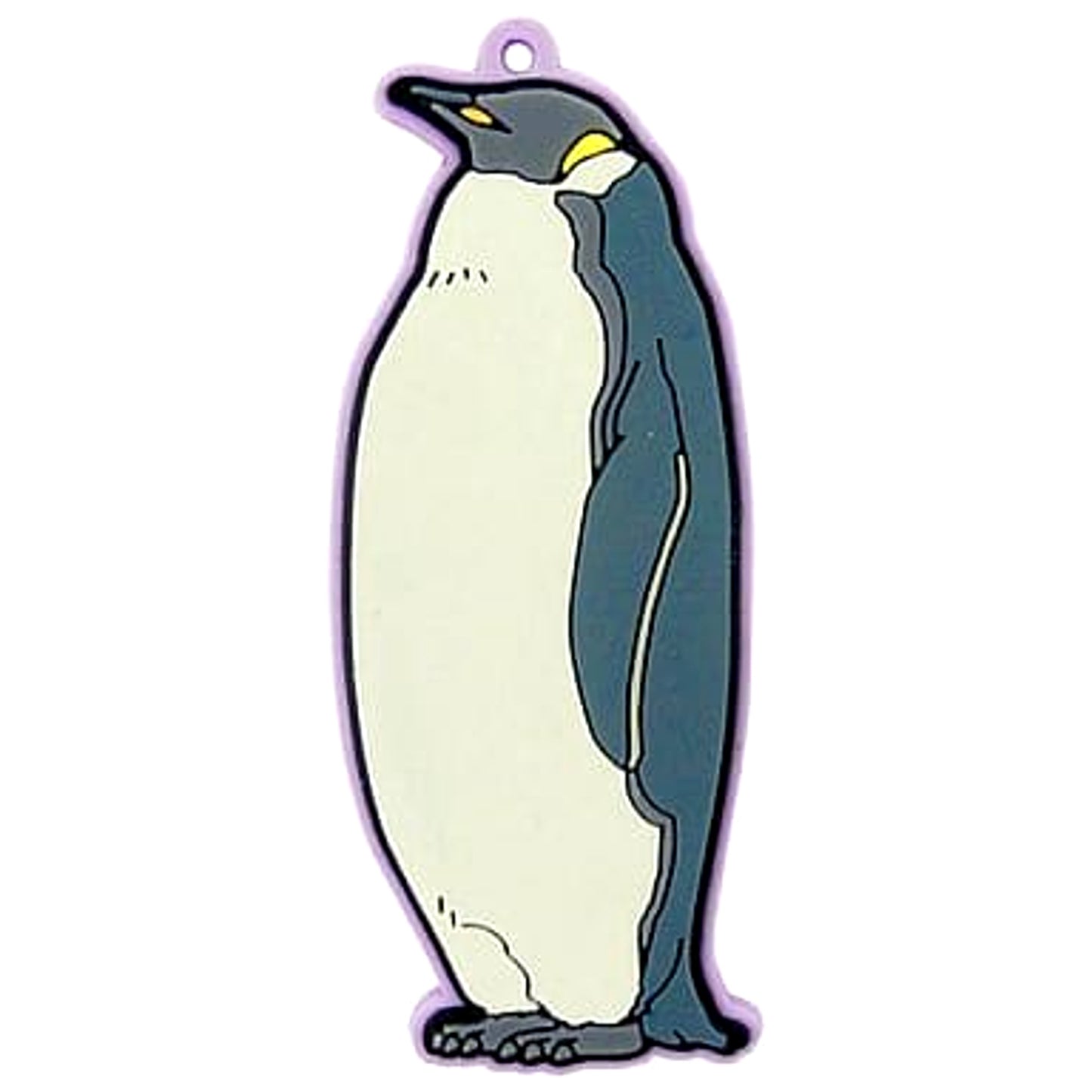 Shirokuma Cafe Penguin-san 5 Rubber Mascot & Nail Keychains [USED]