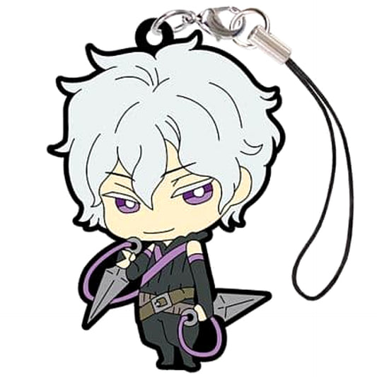 Laughing Under the Clouds Shirasu Kinjo 4 Rubber Mascot Keychains [USED]