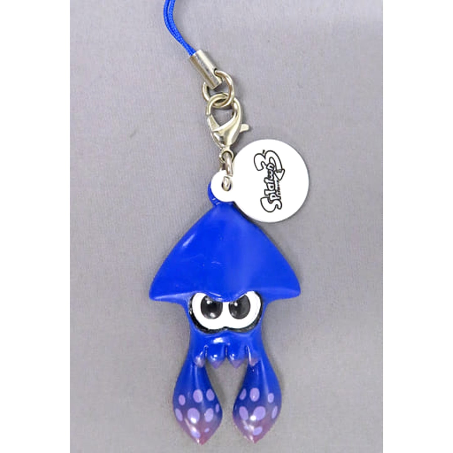 Splatoon3 Blue Squid Mascot Collection Keychains [USED]
