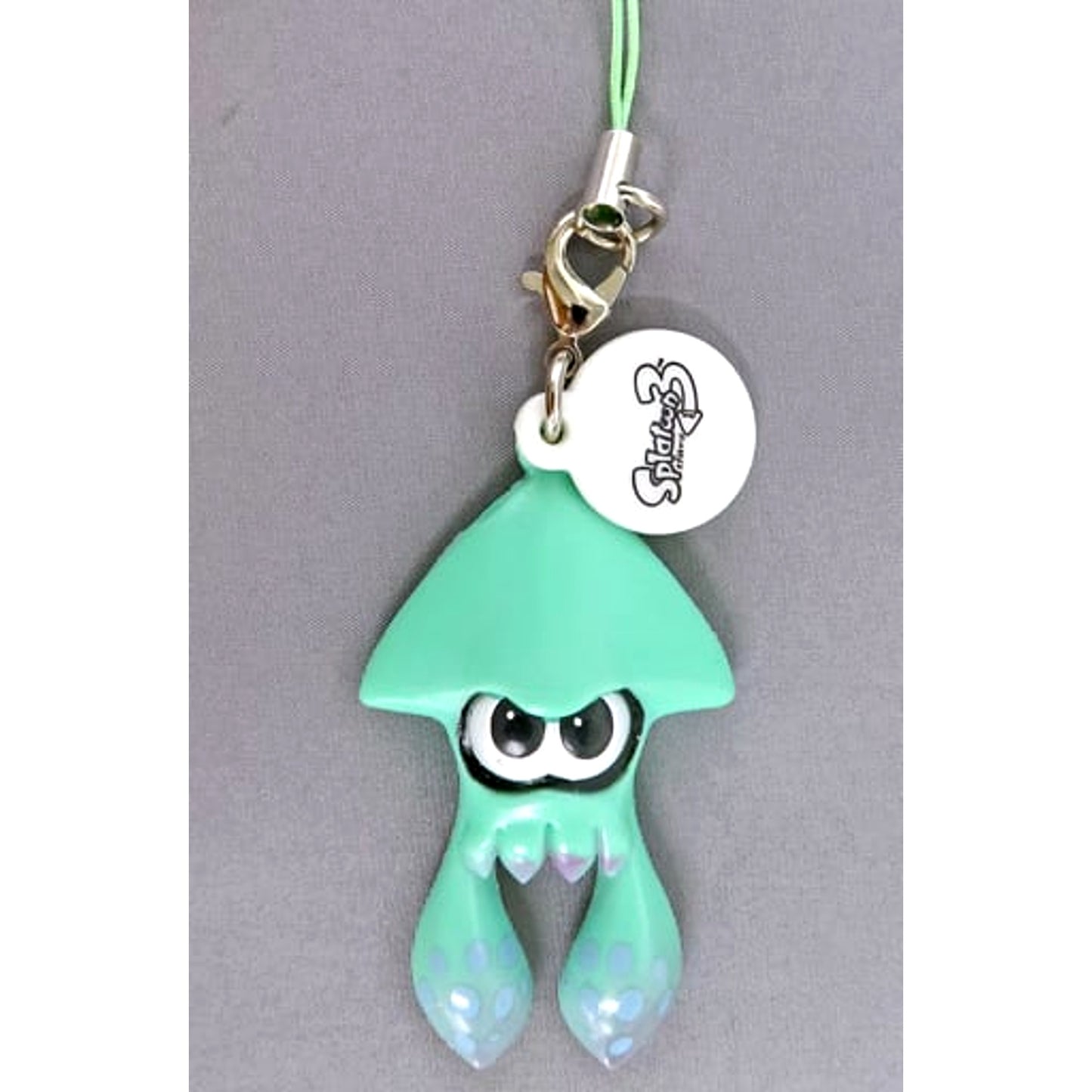 Splatoon3 Light Blue Squid Mascot Collection Keychains [USED]