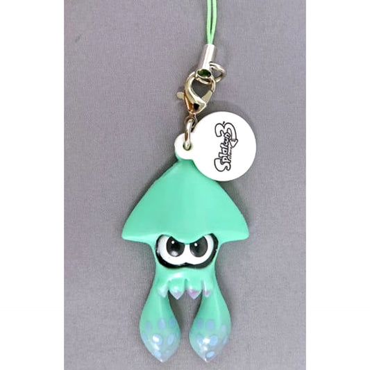 Splatoon3 Light Blue Squid Mascot Collection Keychains [USED]