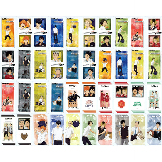 Shoyo Hinata & Others Haikyu!! All 20 Types Set Charactable Stickers Vol.4 [USED]