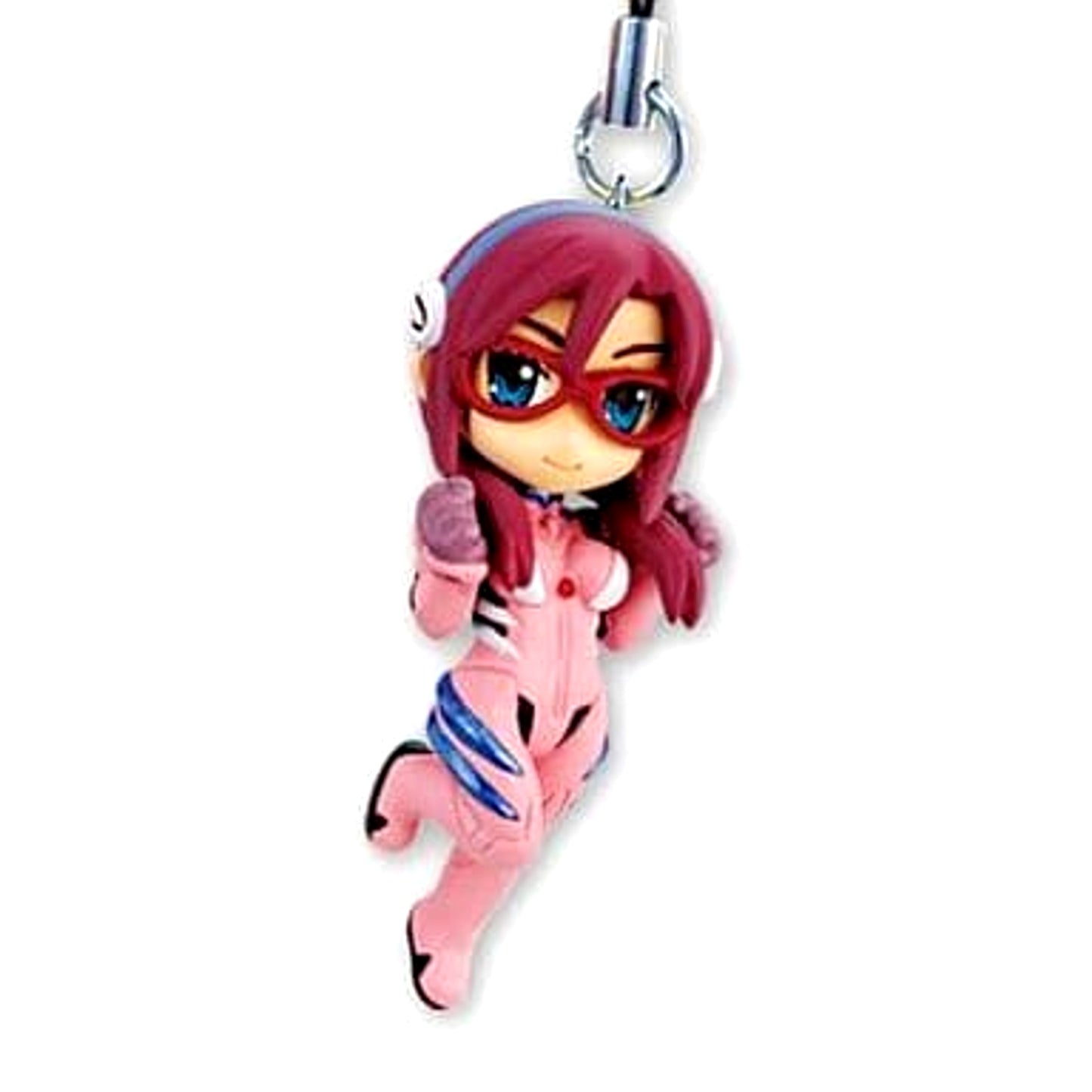 Neon Genesis Evangelion Makinami Mari Illustrious Petit Eva Mascot Keychains [USED]