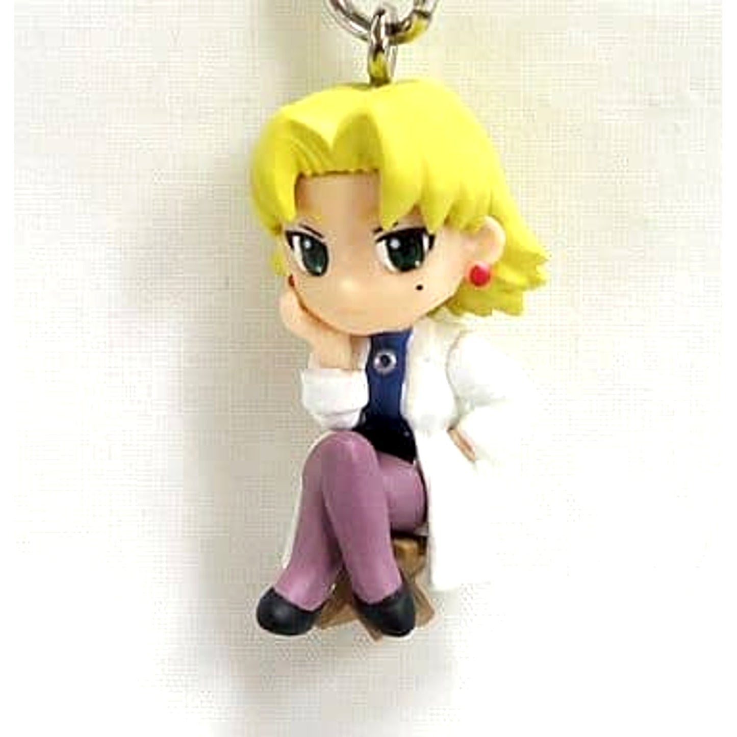 Neon Genesis Evangelion Ritsuko Akagi Petit Eva Mascot Keychains [USED]