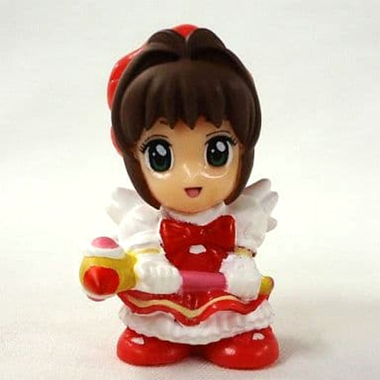 Cardcaptor Sakura Sakura Kinomoto A Battle Costume/Sealing Staff Nakayoshi Mascot Trading Figure [USED]