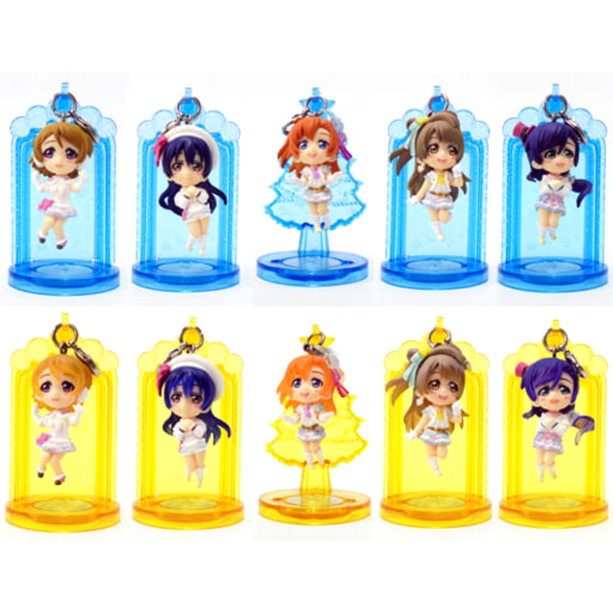 Love Live! Honoka Kosaka & Others Bulancotto All 10 Types Set Trading Figure [USED]