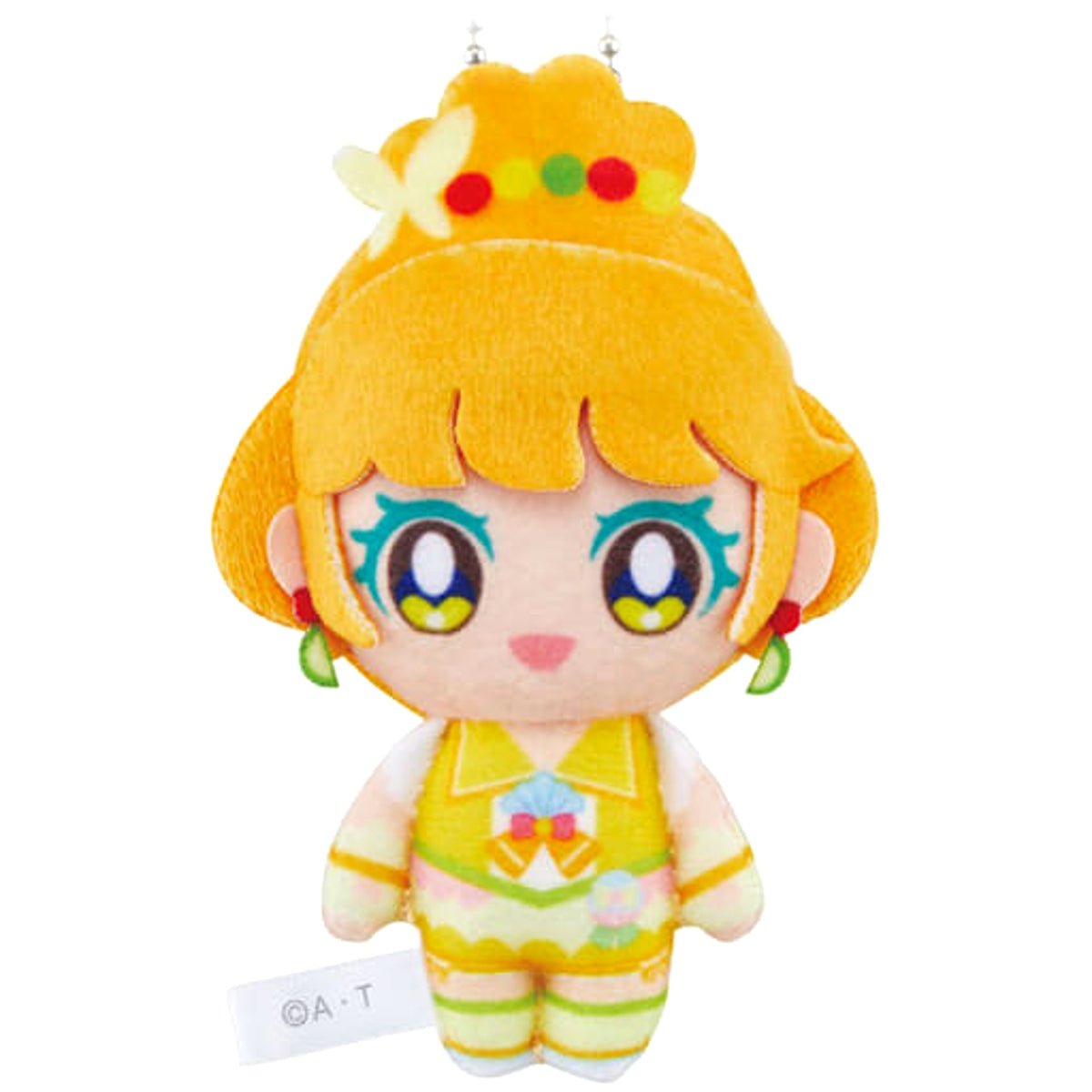 Tropical Rouge! Pretty Cure Cure Papaya 3 Odekake Mascot Trading Figure [USED]