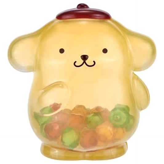 Sanrio Characters Pompompurin 4 Crystal Cot Trading Figure [USED]