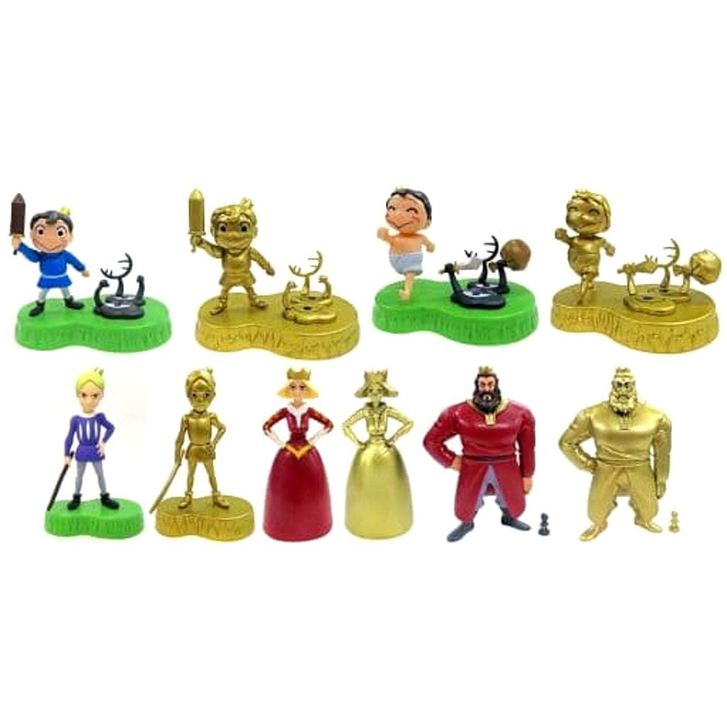 Bojji & Others Ranking of Kings All 10 Types Set Mascot Fig [USED]