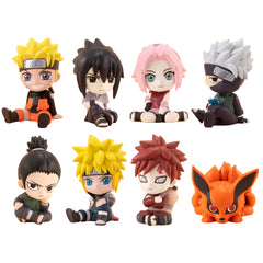 Naruto Naruto Uzumaki & Others Relacot All 8 Types Set Trading Figure [USED]