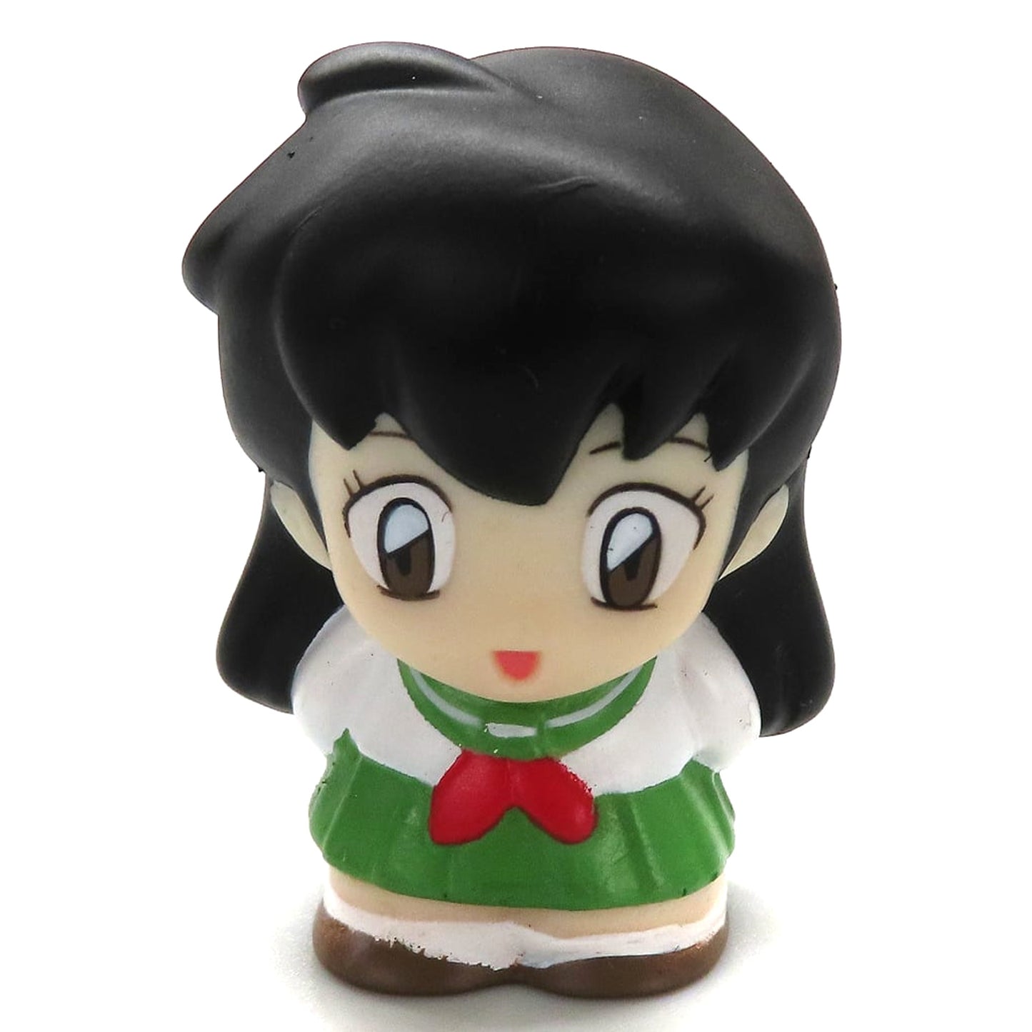 Inuyasha Kagome Mascot Soft Vinyl Finger Puppet Trading Figure [USED]