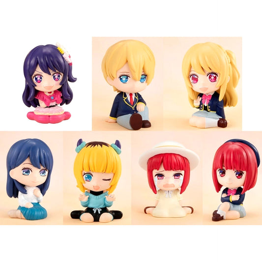 Oshi No Ko Ai & Others Relacot All 7 Types Set Trading Figure [USED]