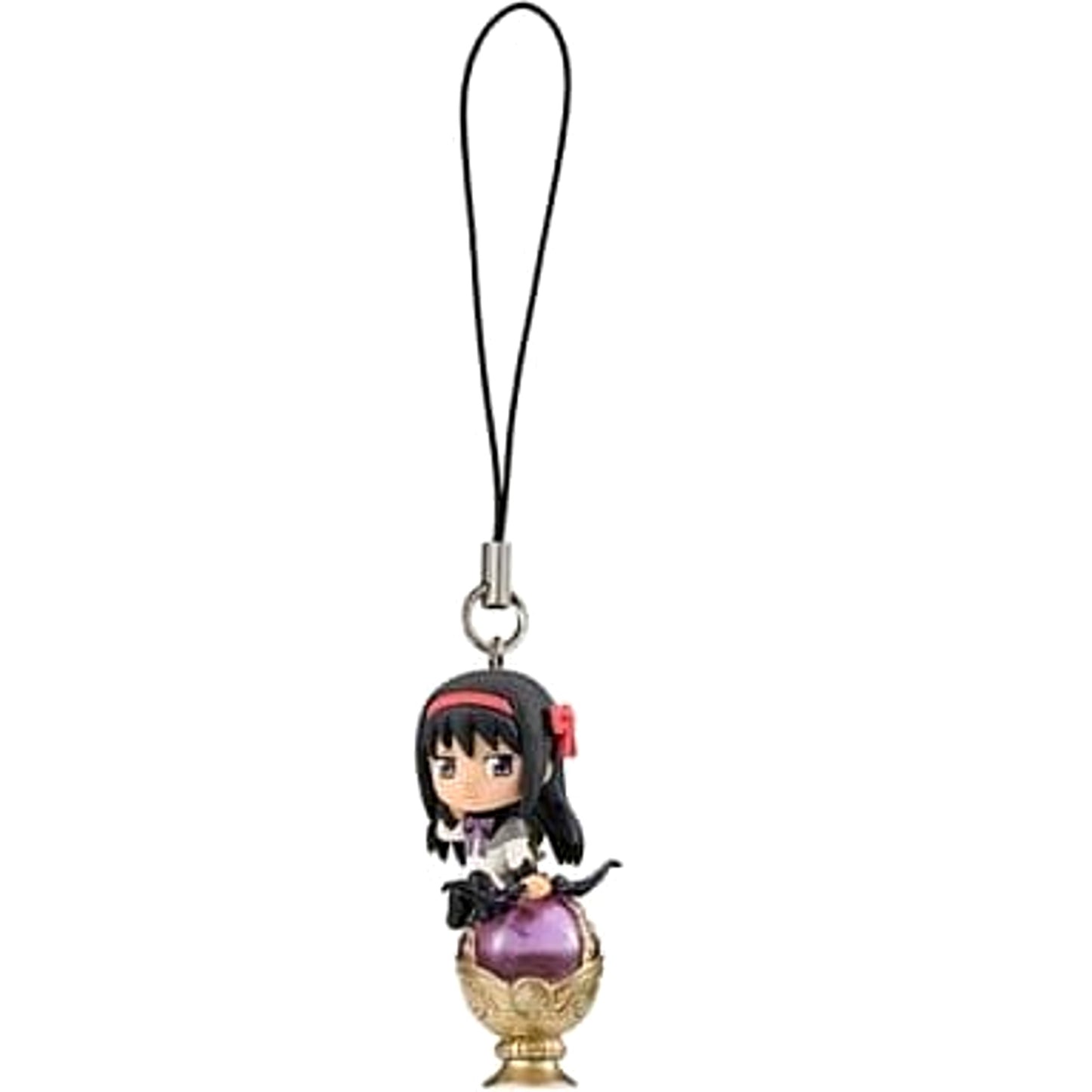 Puella Magi Madoka Magica Homura Akemi Soul Gem Majocot Mascot Keychains [USED]