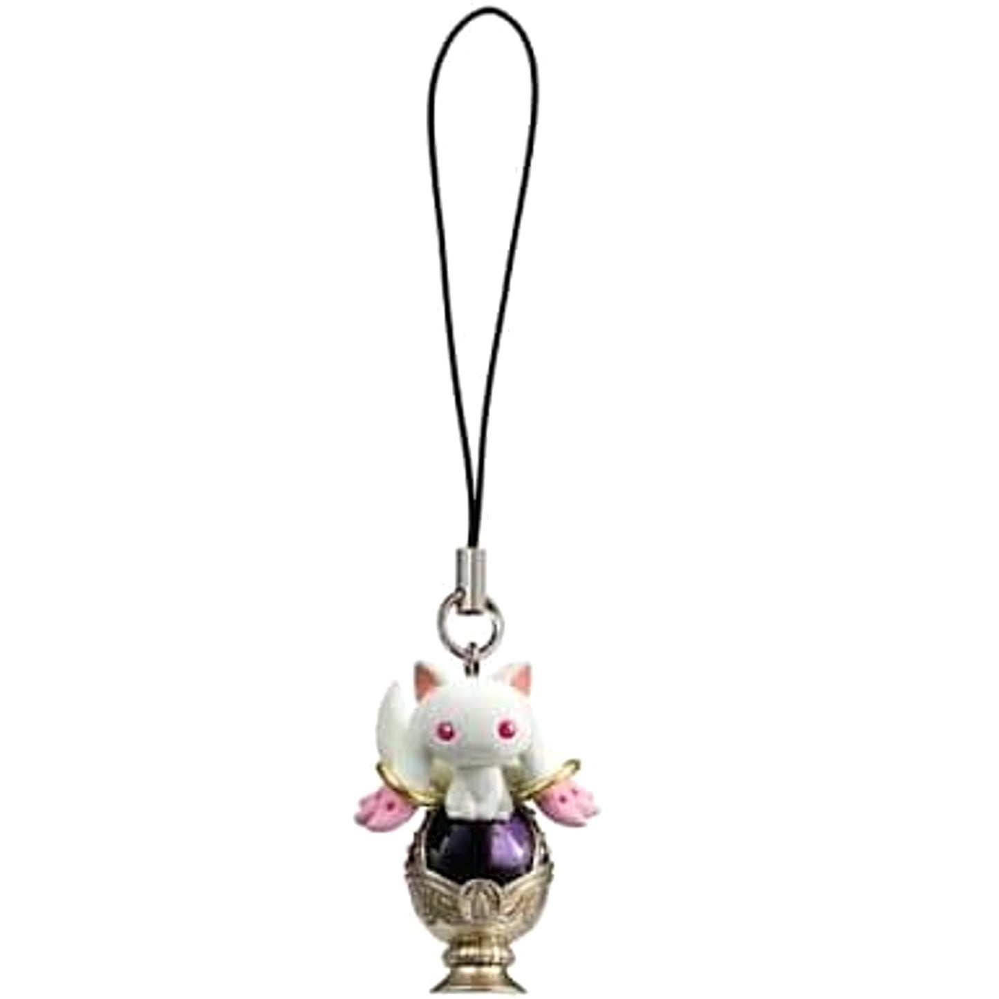Puella Magi Madoka Magica Kyubey Soul Gem Majocot Mascot Keychains [USED]