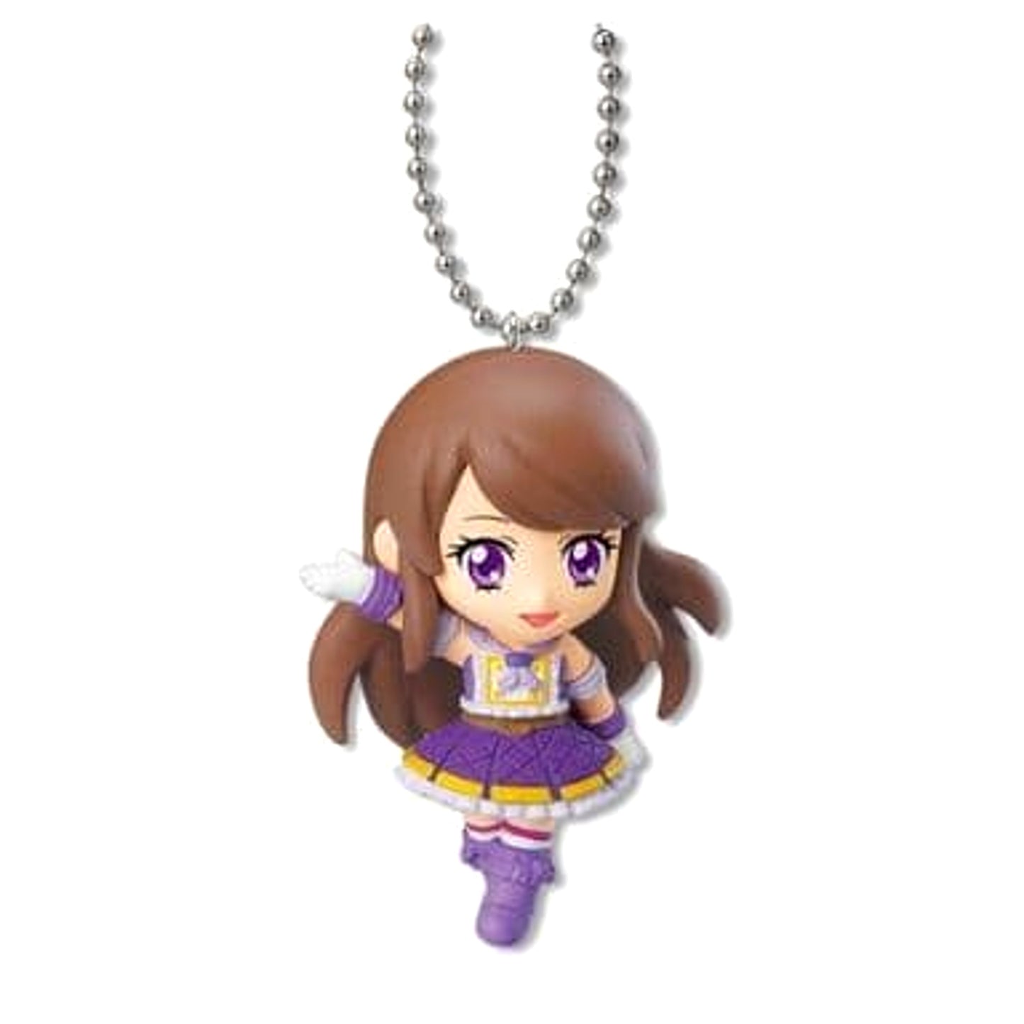 Aikatsu! Shibuki Ran Mascot 2 Keychains [USED]
