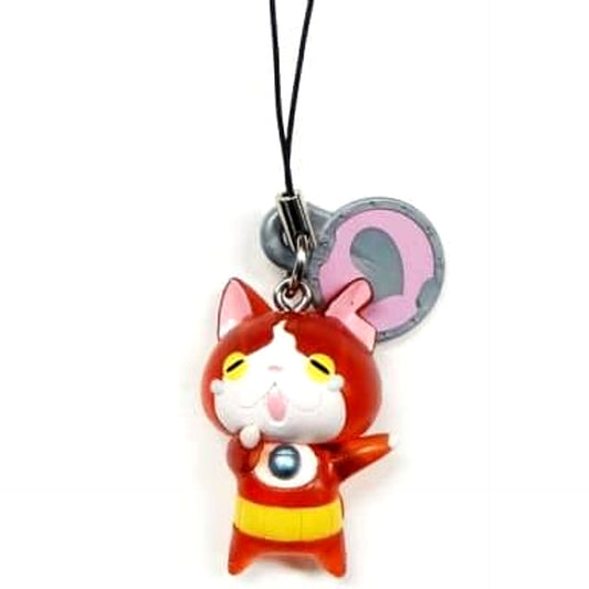 Yo-kai Watch Jibanyan Yo-kai Clear Mascot 2 Keychains [USED]