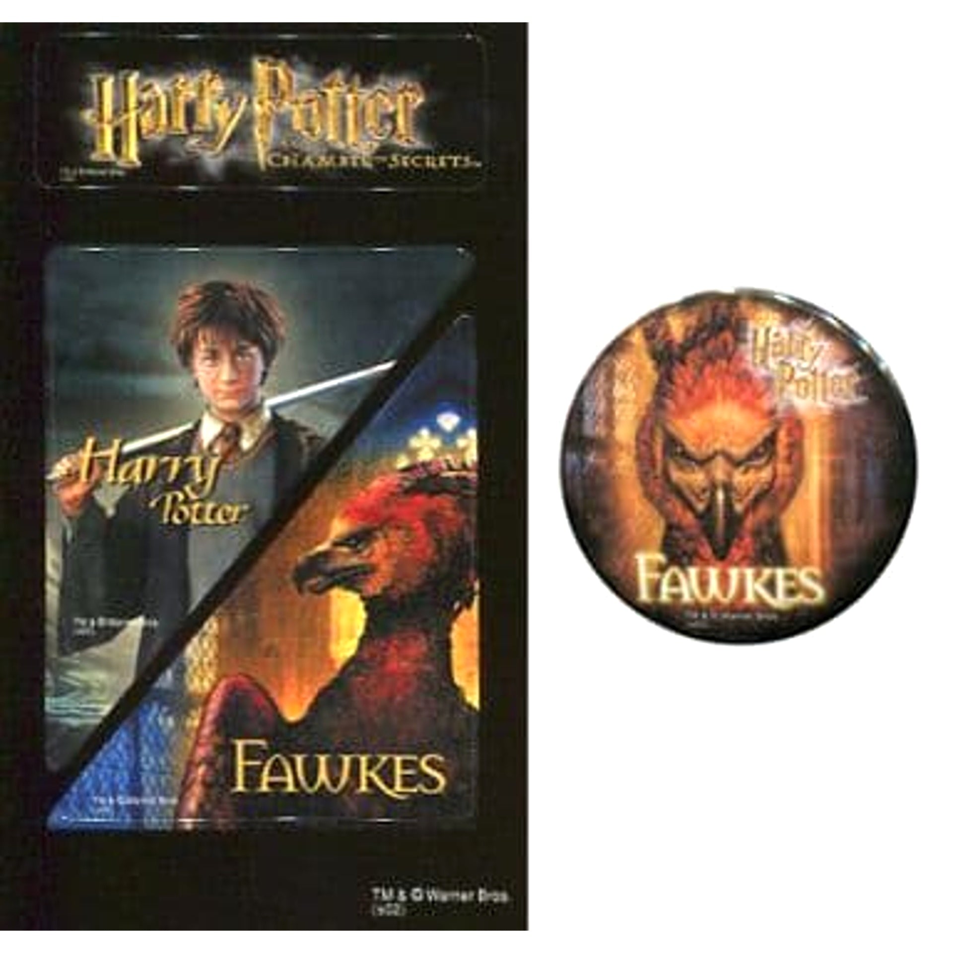 Harry Potter and the Chamber of Secrets Fawkes Art Mascot Keychains [USED]