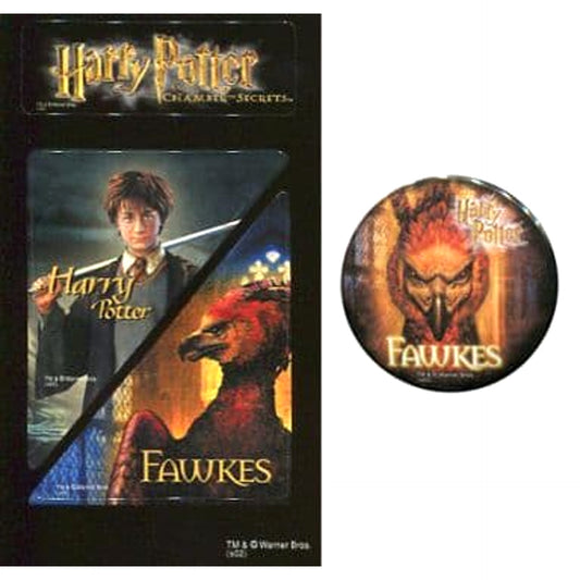 Harry Potter and the Chamber of Secrets Fawkes Art Mascot Keychains [USED]