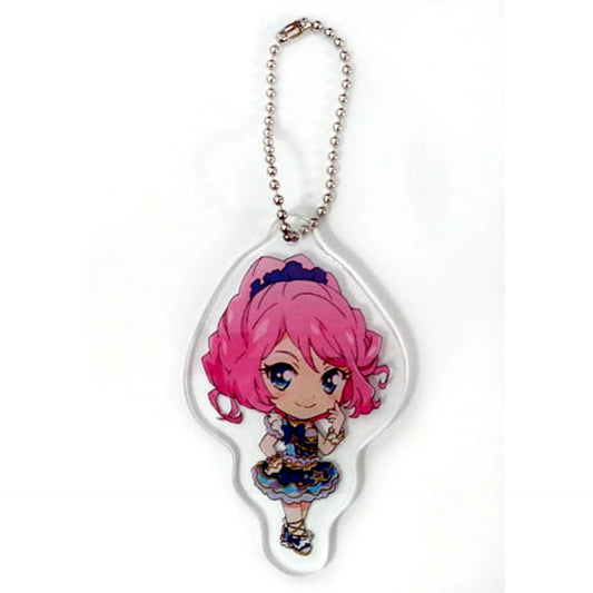 Aikatsu Stars! Sakuraba Laura 2 Clear Plate Mascot Keychains [USED]